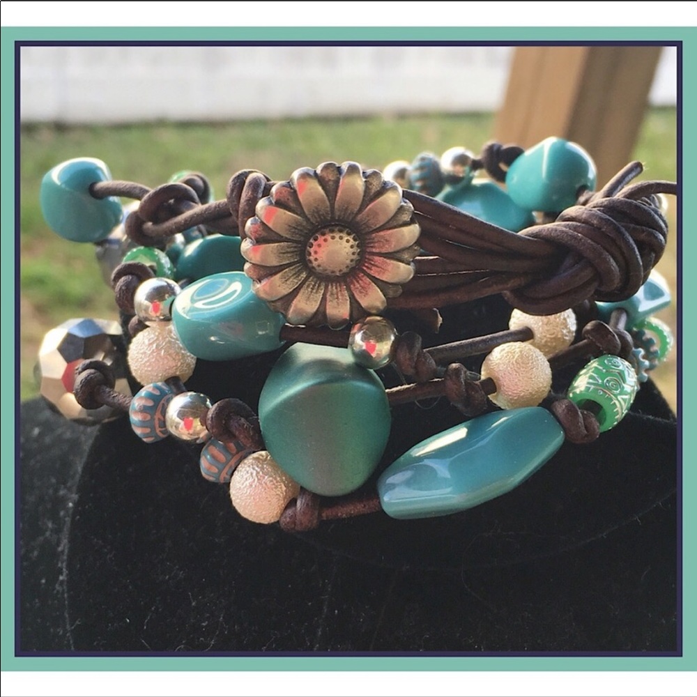 Leather Wrap Bracelet